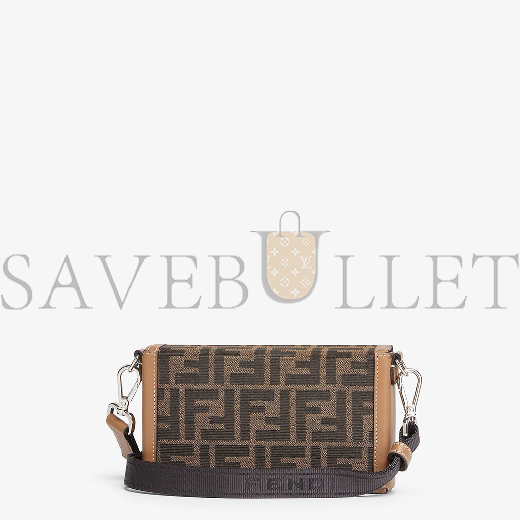FENDI BAGUETTE SOFT TRUNK PHONE POUCH 7AS139AFBVF1HRM (18*10.5*3cm) FENDI BAGUETTE SOFT TRUNK PHONE POUCH 7AS139AFBVF1HRM (18*10.5*3cm)